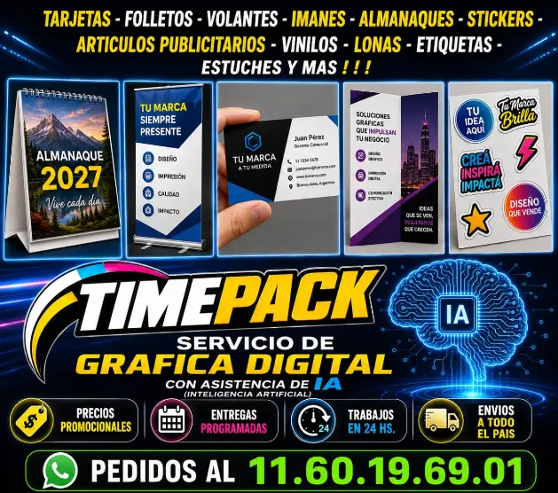 TIMEPACK GRAFICA DIGITAL