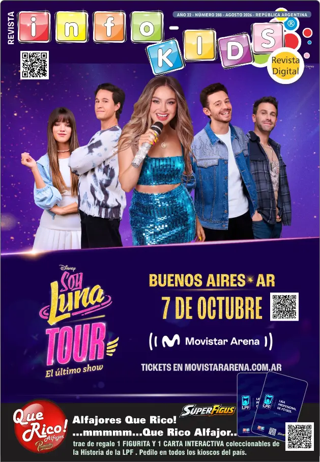 Disney - Soy Luna Tour - El último show - Dale click a la tapa para comprar las entradas