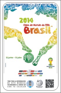 COPA MUNDIAL DE FUTBOL BRASIL 2014 – auspicia ALFAJORES QUE RICO!…mmm…QUE RICO! Alfajor.