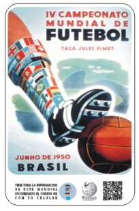COPA MUNDIAL DE FUTBOL BRASIL 1950 – auspicia ALFAJORES QUE RICO!
