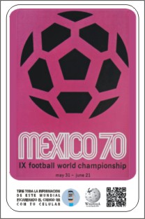 COPA MUNDIAL DE FUTBOL MEXICO 1970 – auspicia ALFAJORES QUE RICO!