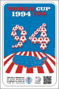 COPA MUNDIAL DE FUTBOL ESTADOS UNIDOS 1994 – auspicia ALFAJORES QUE RICO!…mmm…QUE RICO! Alfajor.