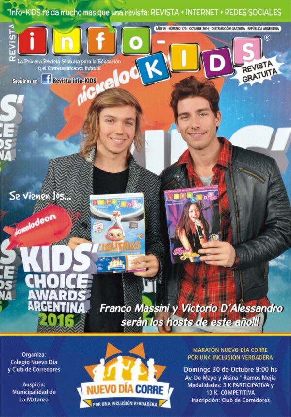 PUBLICIDAD MENSUAL en Revista info-KIDS - GRAFICA Y/O DIGITAL - Imagen 9